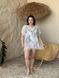 Жіноча біла мереживна пляжна туніка PLUS SIZE 5226502 фото 5