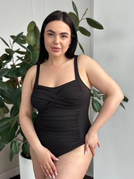 Купальник PLUS SIZE чорний SW3614 4222953s5 фото