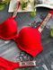 Нижня білизна Victoria's Secret з пуш-апом DO2047 Червона 181635s2 фото 8