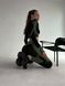 Фітнес костюм FS1621 (Трійка зелений) 155539 фото 26