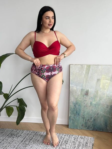 Купальник PLUS SIZE SW3697 4318459 фото
