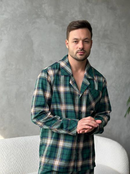 Піжама чоловіча DO2705/1 (Зелена) 2097329 фото