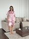 Жіноча піжама PLUS SIZE рожева DO3612 4222332 фото 15