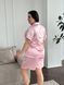 Жіноча піжама PLUS SIZE рожева DO3612 4222332 фото 8