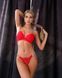 Нижня білизна Victoria's Secret з мереживом DO2127/2 Червона 357260 фото 3