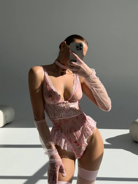 Боді DO3622 рожеве 4223813 фото