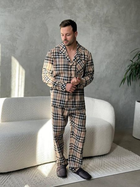 Піжама барбері чоловіча DO2806 2124705 фото