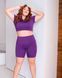 Жіночий спортивний костюм plus size FS1657 Фіолетовий 259513 фото 1