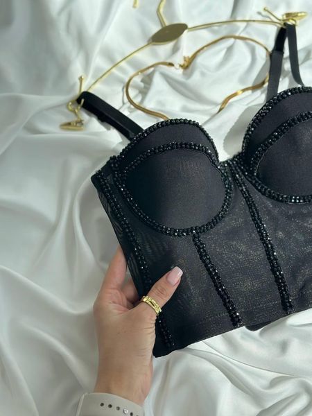 Топ DO3151 (Чорний) 3749255 фото