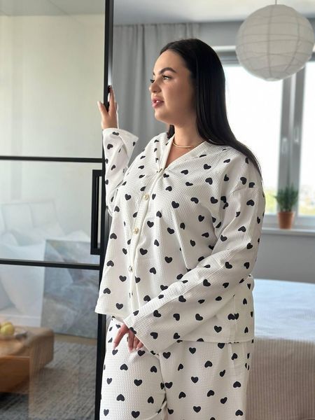 Піжама PLUS SIZE сердечко 4234620 фото