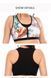 Фітнес костюм plus size з яскравим принтом FS1664 Чорний 266601 фото 7