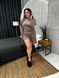 Піжама plus size DO2820/1 Какао 2163346 фото 17