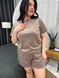 Піжама plus size DO2820/1 Какао 2163346s3 фото 4