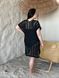 Жіноча чорна пляжна туніка PLUS SIZE 5226513 фото 8