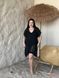 Жіноча чорна пляжна туніка PLUS SIZE 5226513 фото 4